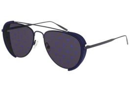  Tomas Maier TM0028S 004 Metal Sunglasses, Blue with Blue Lenses - $169.00