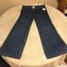 Max Azria Women&#39;s Jeans Tex Flare 100% Cotton Blue Jeans Size 25 X 32 NWOT - £22.57 GBP