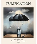 PURIFICATION - MAGRITTE STYLE GEOMETRIC POSTER - CASSOLINO - KRUGERS POS... - $19.00+