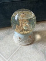 seraphim classics Glitterdome Holy Family 1999 Plays Away in a Manger - $46.39
