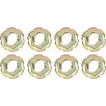 8 Piece 5/16&quot; Speed Nut Emblem Badge Body Mounting Kit Set GM Chevy Hotr... - £15.21 GBP
