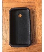 Black Rubber Cell Phone Case - £7.86 GBP