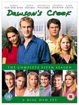 Dawson&#39;s Creek: Season 5 DVD (2005) James Van Der Beek Cert 12 6 Discs Pre-Owned - £14.86 GBP