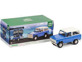 1966 Ford Bronco Blue with Cream Top &quot;26th Annual Woodward Dream Cruise Feature - £71.56 GBP