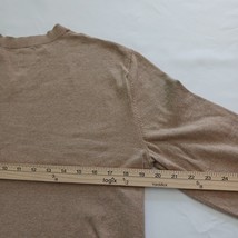 Gap V-Neck Men's Tan/Beige Cotton Pullover Shirt Long Sleeve Size Medium image 15