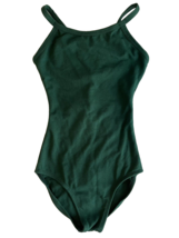Eurotard Child Hunter Green Cami Dance Leotard, Size Int (6x-7) NEW - $14.24