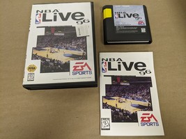 NBA Live 96 Sega Genesis Complete in Box - £4.67 GBP