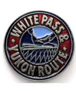White Pass &amp; Yukon Route Scenic Railway Pin Alaska Skagway Train Souveni... - $12.99