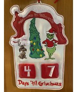 Grinch Christmas Countdown- Days to Grinchmas - $26.00