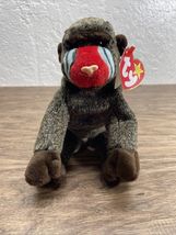 Vintage TY  1999 Beanie Baby Cheeks the Baboon KG - $9.89