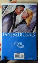 2007 Marvel Comics Fantastic Four Civil War Adi Granov Cover #540 - $208.73 MXN