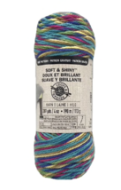 Loops &amp; Threads Soft &amp; Shiny Yarn, Circus #27, 6 Oz. Skein - £7.86 GBP