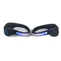 Running Night LED Wrist Safety Light Bracelet Blue Flash - £15.27 GBP