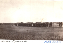 WWI Parris Island South Caroline Marines USMC Sunset Parade Rppc Postcard - £20.88 GBP
