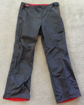 VTG Columbia Men’s Black/Red Ski Snow Pants Size Large Reversable side ZIP OFF - £21.23 GBP