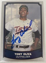 Tony Oliva Signed Autographed 1988 Pacific Legends Baseball Card - Minnesota Twi - £15.93 GBP