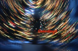 Original Rockefeller Center Christmas Tree NYC Centersharp Artistic Photo Slide - £14.82 GBP