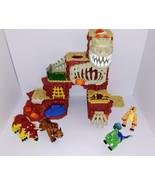 Imaginext T-Rex Mountain H5341 Fisher Price Dinosaur Incomplete  - $748.09 MXN
