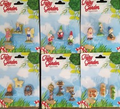 Fairy Garden Figurines 3/Pk Elves Fairies Clock Kids Carrots... S5, Sele... - $2.99