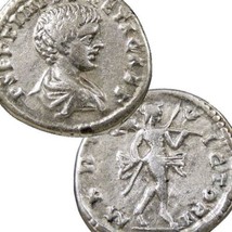 GETA brother/co-Ruler Caracalla Scarce Laodicea Mint. MARS Roman Empire Denarius - £105.31 GBP