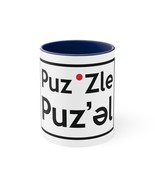 Puzzle Lovers Accent Coffee / Tea Mug, 11oz Jigsaw Puzzle Coffee / Tea Mug - $9.20+