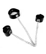 &#39;The Slave&#39; Cuff, Collar and Chains - £24.03 GBP