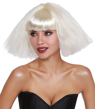Dreamgirl Women&#39;s Bob Wig, Blonde, Adjustable - $81.29