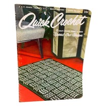 Vintage Quick Crochet Book No. 300 - 21 Easy-To-Do Items - J.P. Coats Cl... - $9.77