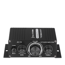 12V 2 Channel Mini HIFI Power Amplifier - $24.00