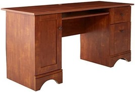 Finish: Brushed Maple On The Sauder Computer Desk. - £224.56 GBP