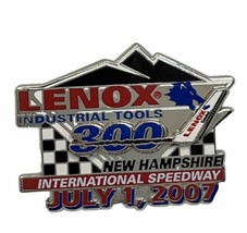 2007 Lenox Tools 300 Loudon New Hampshire NASCAR Racing Enamel Lapel Hat Pin - £4.74 GBP
