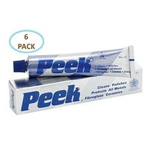 Peek 33001 Metal Polish, 50ml Tube (6-PACK) - £33.82 GBP