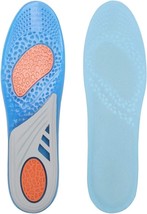 Hyloon gel sports shoe insoles shock absorption foot pain full length size 5-10 - £14.27 GBP