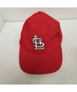 St. Louis Cardinals MLB Red Adjustable Strapback Hat, Fan Favorite Brand - £10.64 GBP