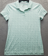 Nike Dri Fit Polo Shirt Women Small Multi Stretch Golf Performance High ... - $407.50 MXN