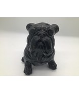 VINTAGE Resin English Bulldog Figurine Handcrafted 8 Inch Tall Dog Statue - $651.84 MXN