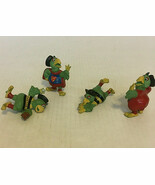 Pittsburgh Pirates baseball mascot lot of 4 small toy parrot figures col... - $375.38 MXN