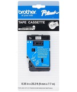 Brother TC20Z1 TC 9mm black on white tape PT6 PT8 PT10 PT12 PT12N PT15 P... - $44.99