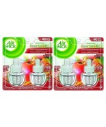 (Pack of 2) Air Wick APPLE CINNAMON MEDLEY w/ Essential Oils Scented Oil... - $17.81