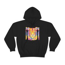 Lion Graphic | Unisex Heavy Blend Hoodie Sweatshirt | Hoodies for Men an... - £17.69 GBP