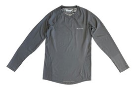 Columbia Mens Midweight Base Layer Omni Heat Top Shirt Grey XM6322-024 - $36.00