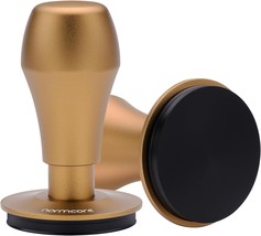 Normcore 58.5mm Espresso Tamper V4.1, Spring Loaded w/ Click, Bronze, Fl... - $47.51