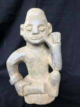 Old BAKONGO NTADI  Funeral (A) Stone Figure - Belgian CONGO - $499.00