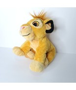 The Lion King Simba Plush Stuffed Animal 19&quot; Long Just Play Silver Disne... - £19.45 GBP