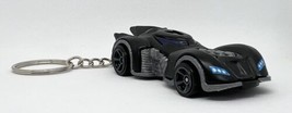 Hot Custom Batman Arkham Asylum Batmobile Car Keychain Rolling Wheels Ra... - £12.69 GBP