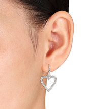 1.64ct Diamond 14k White Gold Authentic Women&#39;s Bridal Earrings - £1,032.94 GBP
