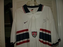 Brian McBride Signed #20 1995 US National Team Soccer Jersey Nike XL VG+ - £317.30 GBP