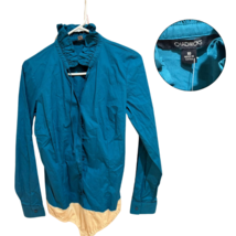 Chadwicks Women&#39;s Teal Bodysuit Blouse, Size 10 - $14.85