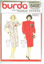 Burda 5402 Misses Shirtdress Dress Variations Pattern Size 14,16,18,20 Uncut FF - $8.47