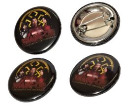 4 Sets Marvel Shang-Chi Legend of the Ten Rings 1" Pinback Button Movie ... - $7.91